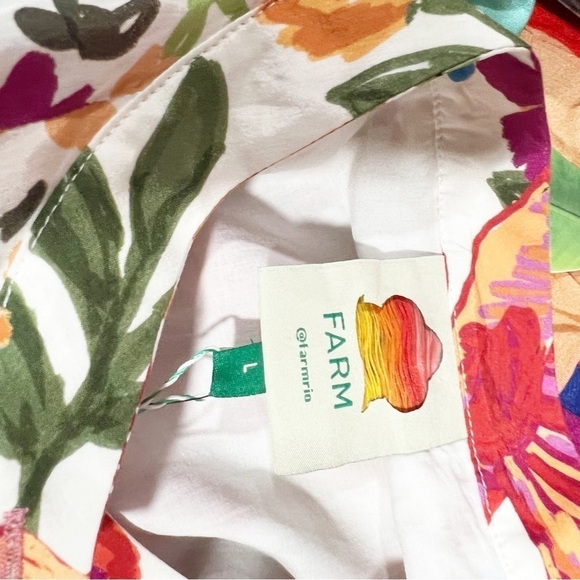 Farm Rio‎ Women’s Spring Bananas Belted Minidress - Picture 9 of 9